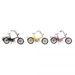 DKD Home Decor Figura Decorativa Vintage Bicicleta (3 Pcs) (27 x 12 x 18 cm) - S3024318