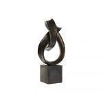 DKD Home Decor Figura Decorativa Metal Resina (32.5 x 32 x 67.5 cm) - S3019560