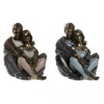 DKD Home Decor Figura Decorativa Resina (12 x 10.5 x 12 cm) (2 Pcs) - S3016916