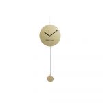 DKD Home Decor Relógio de Parede Ferro Dourado (22 x 5.5 x 60 cm) - S3026644