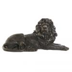 DKD Home Decor Figura Decorativa Leão Resina (82 x 35 x 38 cm) - S3026922