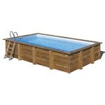 Gre Piscina de Madeira Évora 620x420x133 cm