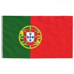Bandeira de Portugal em Tecido Poliéster Neutro 90x150cm