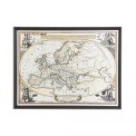 DKD Home Decor Pintura Mapa do Mundo (83,5 x 3 x 63,5 cm) - S3028377