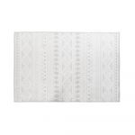 Tapete DKD Home Decor Cinzento Branco Ikat (120 x 180 x 0,4 cm) - S3038355