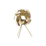 DKD Home Decor Candeeiro de Mesa Dourado 220 V 50 W Moderno Geométrico (29 x 29 x 45 cm) - S3031436