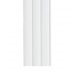Ding Cortina Porta Branco Fio Branco 90x200cm - 01090089