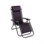 Oxford Cadeira Extensível Preto 95x65x106cm 95x65x106cm - 127457