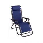 Oxford Cadeira Extensível Azul 95x65x106cm 95x65x106cm - 127458