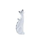 DKD Home Decor Figura Decorativa Branco Resina Macaco (9 x 9 x 24 cm) - S3030101