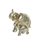 DKD Home Decor Figura Decorativa Elefante Dourado Resina (17 x 11 x 15 cm) - S3030081