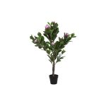 DKD Home Decor Planta Decorativa Cor de Rosa Verde Pe (60 x 60 x 125 cm) - S3030599