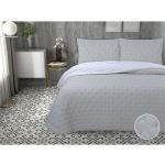 Conforama Colcha Triana Cinza Cinza para Cama de 180 cm