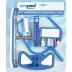Ecopool Kit Limpeza com Teste Ph-cloro