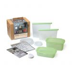 Lekue Kit Essencial Reutilizável 6Un - the Essential Reusable Kit Branco - LK3000000SURU017