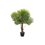 DKD Home Decor Planta Decorativa Palmeira Verde Pe (40 x 40 x 90 cm) - S3030477
