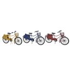 DKD Home Decor Figura Decorativa Bicicleta (31 x 10 x 18 cm) (3 Unidades) - S3034958