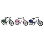 DKD Home Decor Figura Decorativa Bicicleta (26 x 9 x 14 cm) (3 Unidades) - S3034928