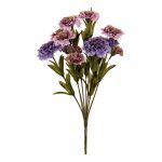 DKD Home Decor Flores Decorativas Plástico Tecido Ferro (20 X 20 X 33 cm) - S3014226