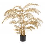 Emerald Palmeira Areca Artificial 145 cm Dourada - 437358