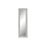 DKD Home Decor Espelho de Parede Cristal MDF Branco Vime Cottage (43 x 133 x 4 cm) (43 x 4 x 132,5 cm) - S3029744