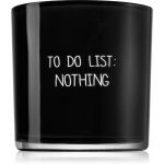 My Flame Warm Cashmere To do List: Nothing Vela Perfumada 10x10