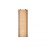 DKD Home Decor Estore de Enrolar Poliéster Catanho Escuro Bambu (60 x 3 x 175 cm) - S3038297