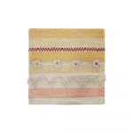DKD Home Decor Capa de Travesseiro Multicolor Franjas Boho (60 x 60 x 2 cm) - S3038210