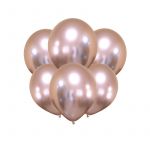 Xiz Party Supplies 25 Balões 32cm Cromados Rosa Light - 012111099