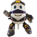 Grabo Balão Foil 35" Robot Trains Kay - 460000180