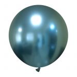 Xiz Party Supplies Balão de 60cm Cromado Azul Light - 011024102