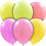 Xiz Party Supplies 25 Balões 26 cm Neon - 012009090