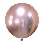 Xiz Party Supplies Balão de 60cm Cromado Rosa Light - 011024099
