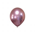 Xiz Party Supplies Saco de 25 Balões Cromados 13 cm Rosa Light - 011004099