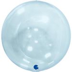Grabo Balão 15" 4d Globo Clear Azul sem Válvula - 465741091
