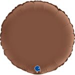 Grabo Balão Foil 18" Redondo Chocolate Satin - 461810003