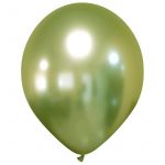 Xiz Party Supplies 6 Balões 32cm Cromados Verde Cedro - 011111153
