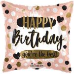 Kaleidoscope Balão Foil 18" Happy Birthday You're the Best - 140015822