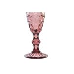 DKD Home Decor Copo de Champanhe Cristal Cor de Rosa (150 ml) - S3037322