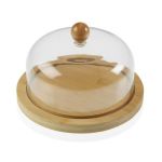 Versa Prato para Queijo Bambu Poliestireno Madeira MDF (Ø 10 cm) - S3405393