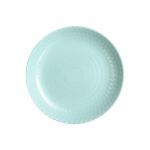 Luminarc Prato de Sobremesa Pampille Turquesa Vidro (Ø 19 cm) - S2702659