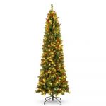 DKD Home Decor Árvore de Natal Metal Verde Pe (1 x 1 x 150 cm) - S3036287