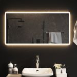 Espelho de Casa de Banho com Luzes LED 100x50 cm - 151773