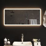 Espelho de Casa de Banho com Luzes LED 90x40 cm - 151769