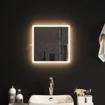 Espelho de Casa de Banho com Luzes LED 40x40 cm - 151757