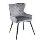 DKD Home Decor Cadeira Metal Poliéster (65 x 55 x 82 cm) - S3023064