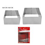 Ngsale Set 2 Anel Quadrado
