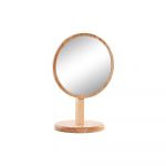 DKD Home Decor Espelho Com Suporte Natural Madeir. - GY001S3040929