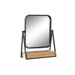 DKD Home Decor Espelho de Aumento Preto Metal (23. - GY001S3036591