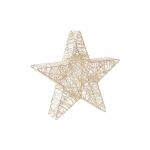 DKD Home Decor Decoração Luminosa Estrela (34 x 7 x 34 cm) - S3036464